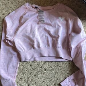 Womens best cropped long sleeve
